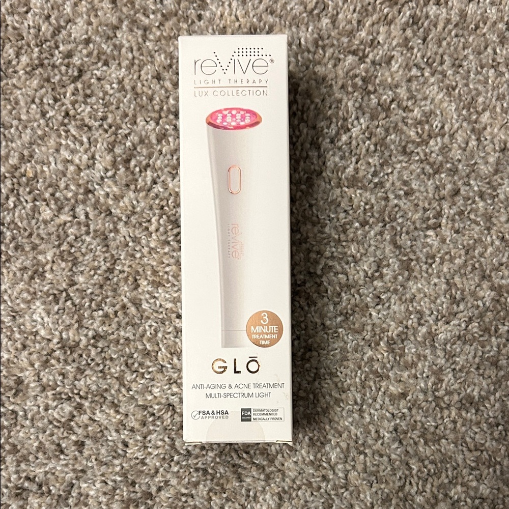 Light Therapy Glo Anti-Aging & Acne Treatment Mask - Pink